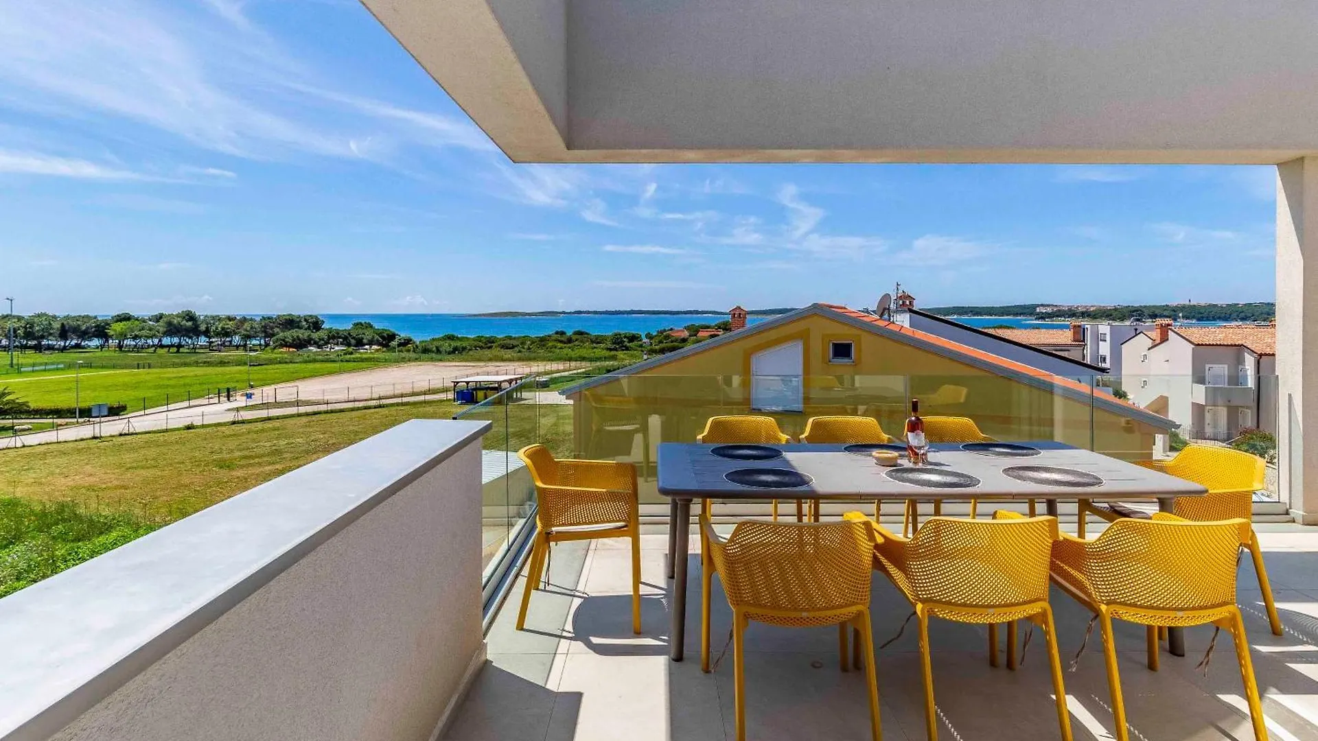 מדולין Villa Oceandream - Meerblick - Beheizter Pool - Hydromassage