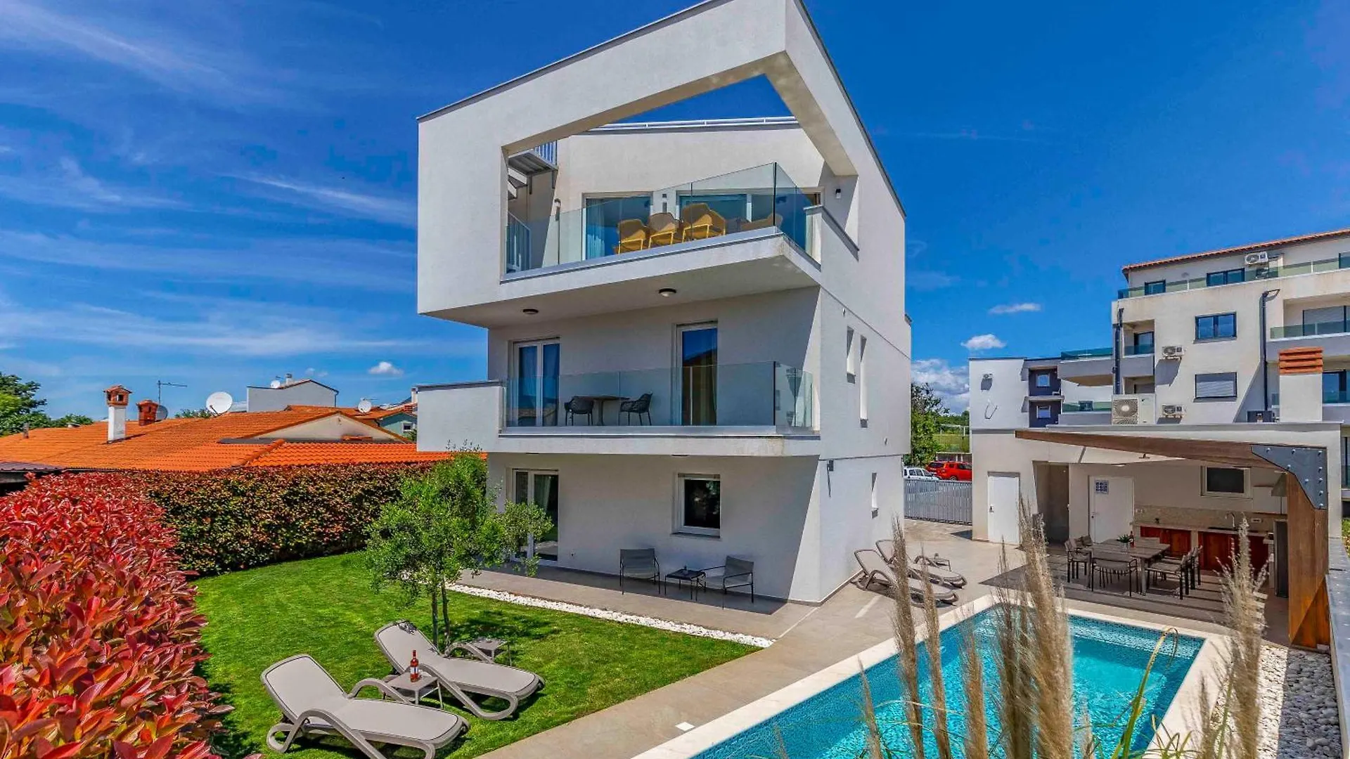 Villa Oceandream - Meerblick - Beheizter Pool - Hydromassage Medulin Croatia